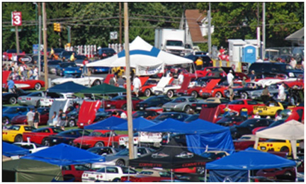 Corvettes at Carlisle 2010