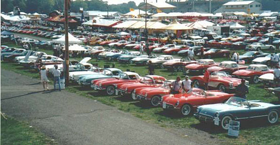 SACC Display Corvettes @ Carlisle