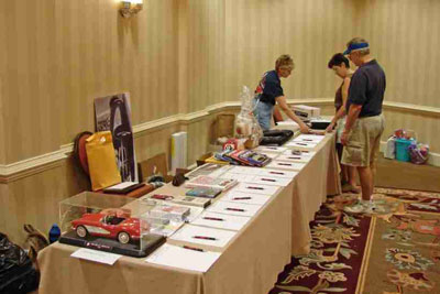 2008 SACC Convention - Harrisburg/Hershey, PA - Silent Auction Display